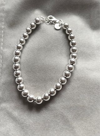 Pulsera Plata 925 Bolas