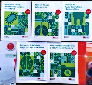 LIBROS auxiliar de enfermeria pruebas libres fp gm