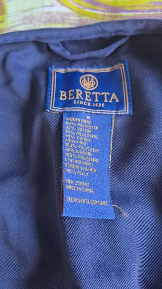 Chaleco de tiro Beretta Talla S + regalo.