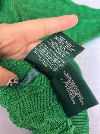 Jersey Ralph Lauren Verde Talla XL