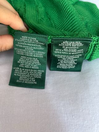Jersey Ralph Lauren Verde Talla XL