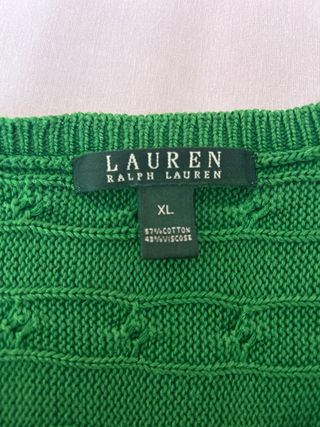 Jersey Ralph Lauren Verde Talla XL