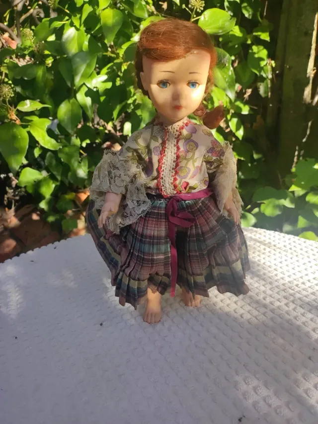 Muñeca Antigua Portuguesa Años 50
