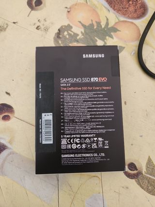 Samsung 870 EVO 4TB SSD SATA 2.5 x2