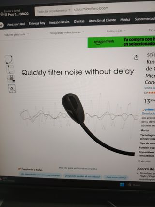 Micrófono Boom Mic