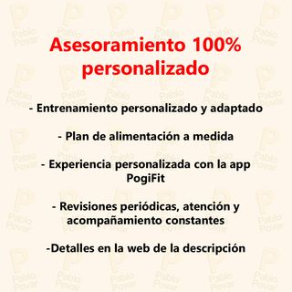 Entrenador personal | Asesoramiento online