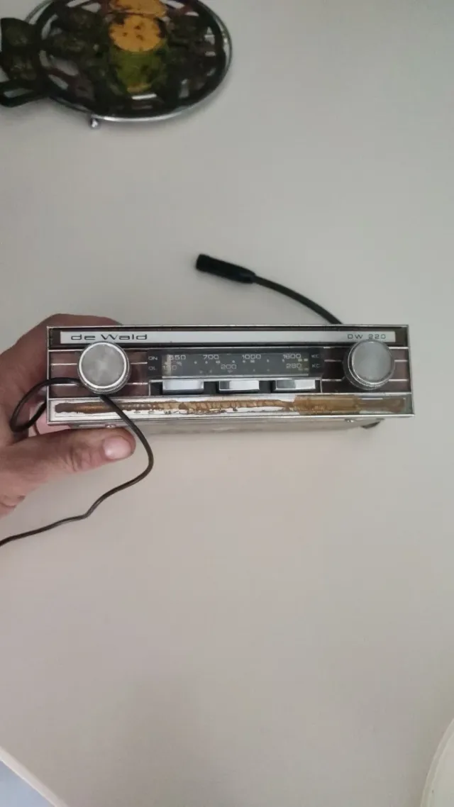 Radio Coche De Wald DW 220 Antigua