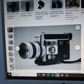 Canon Auto Zoom 814 Tomavistas.
Para decorar.