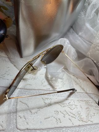 Gafas de sol Ray-Ban Aviator Marrones y Doradas