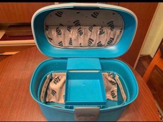 Neceser Rígido Vintage Samsonite Azul
