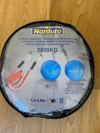 Cuerda de remolque Norauto 2800KG extensible