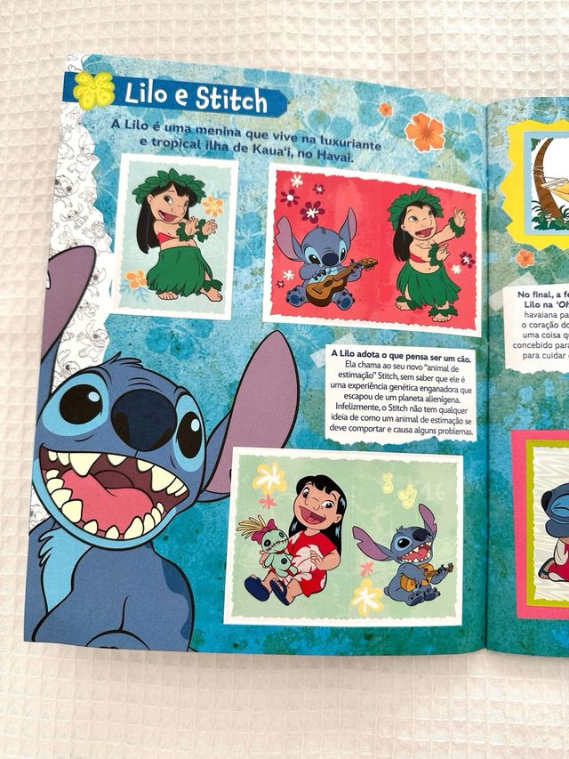 Panini caderneta completa Stitch