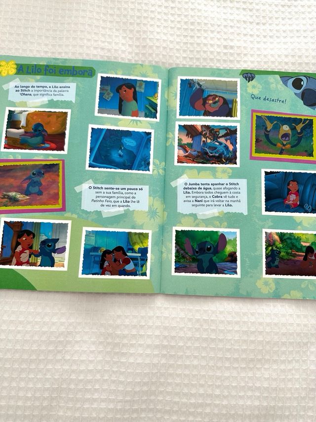 Panini caderneta completa Stitch