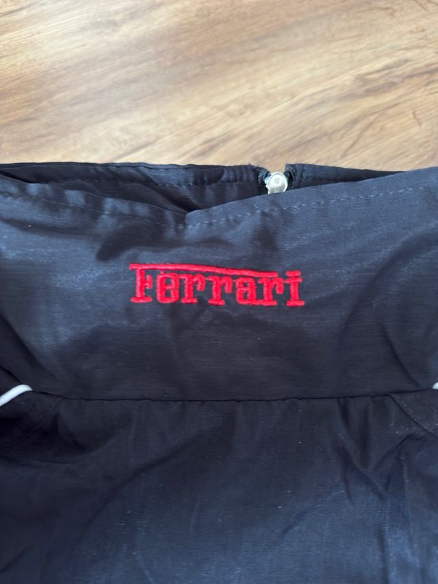 Vintage Ferrari F1 Racing Bomber Negra F1