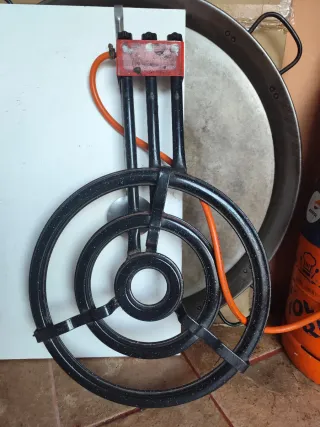 Foguer de gas para paella