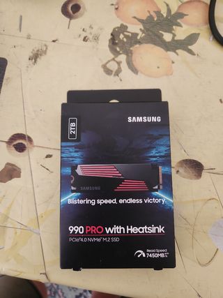 Samsung 990 Pro 2TB SSD con Heatsink