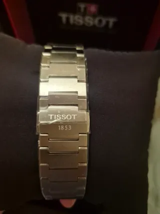 Reloj Tissot PRX Plata/Blanco Hombre