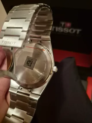 Reloj Tissot PRX Plata/Blanco Hombre