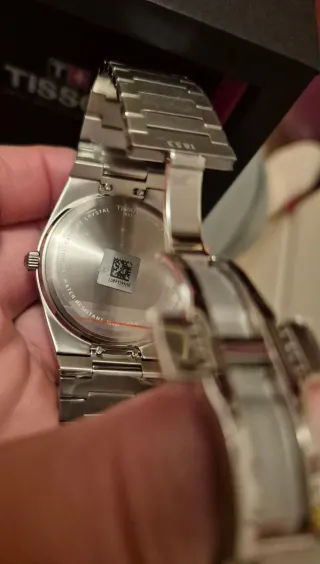 Reloj Tissot PRX Plata/Blanco Hombre