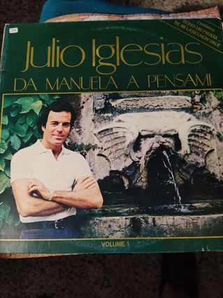 Julio Iglesias - Da Manuela a Pensami 2LP en Itali