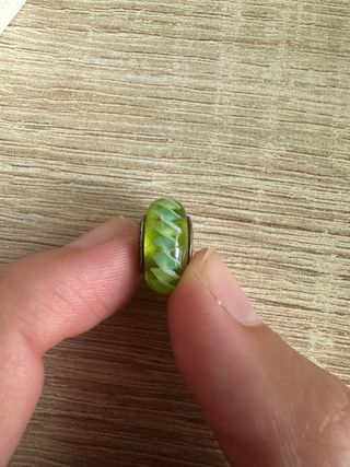 Charm Pandora Murano Verde Multicolor