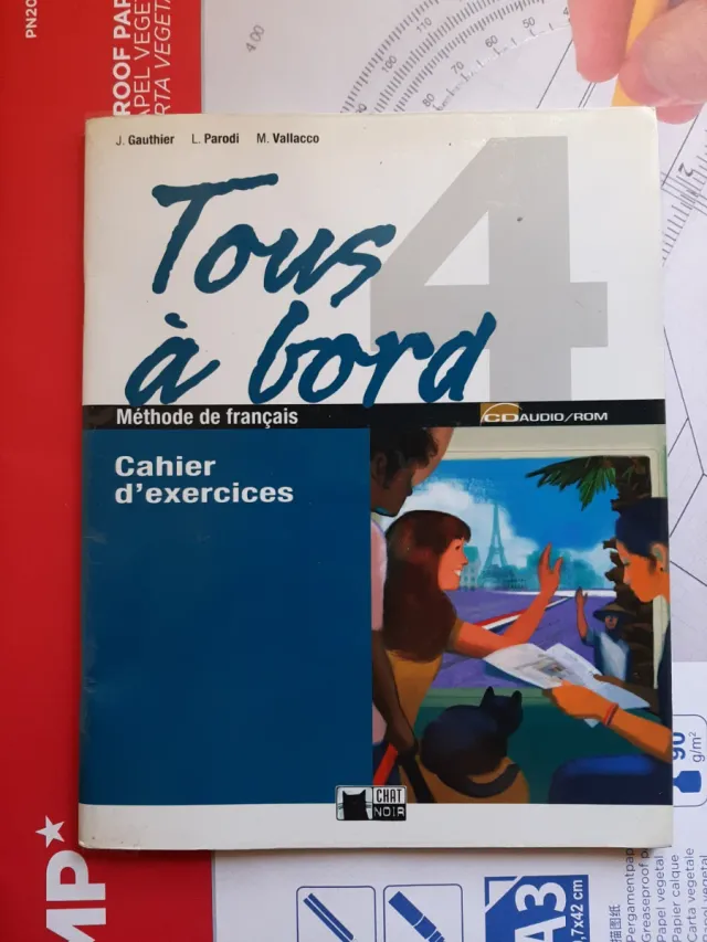 Tous A Bord 4 Cahier D'exercices (Chat Noir. me...