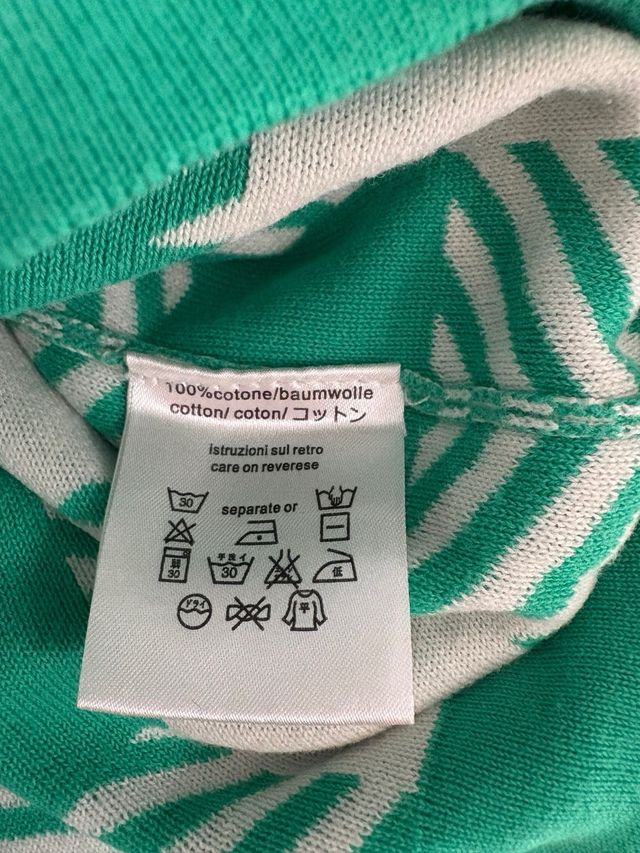 Cardigan donna Sun68 a quadri verde/bianco