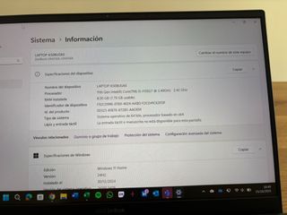 Portátil Asus Zenbook 14 Gris/Plata