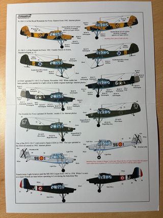Calcas Fieseler Fi 156 Storch 1/72