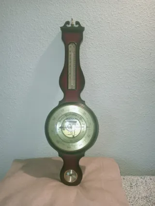 Barómetro y Termómetro de Pared de 60 x 20cm