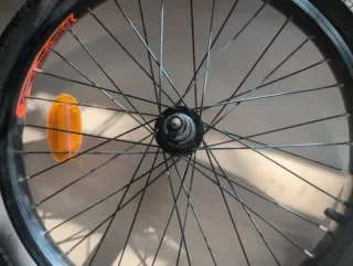 Ruota anteriore per bici da trail con corsa ridotta