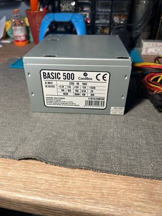 Fuente Alimentación PC CoolBox BASIC 500W
