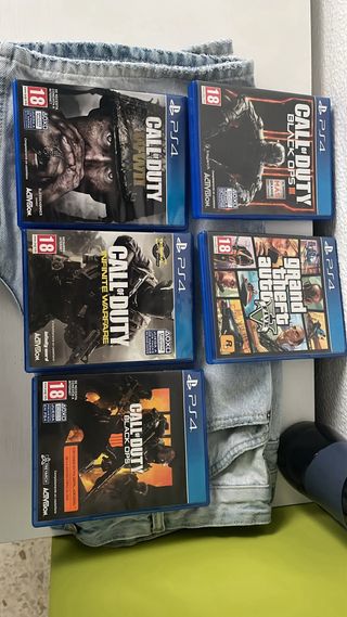 PS4, Tele OKI y 5 Juegos Disco