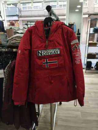 Chaqueta Geographical Norway Roja
