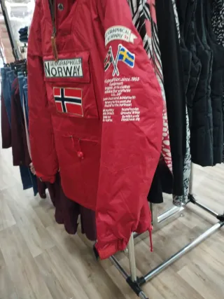 Chaqueta Geographical Norway Roja