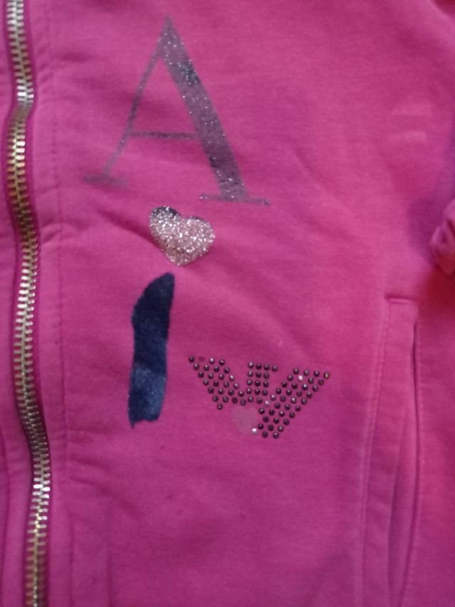 Felpa Armani Bambina 4 anni