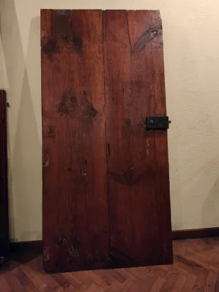 Puerta Ceretana Antigua Madera