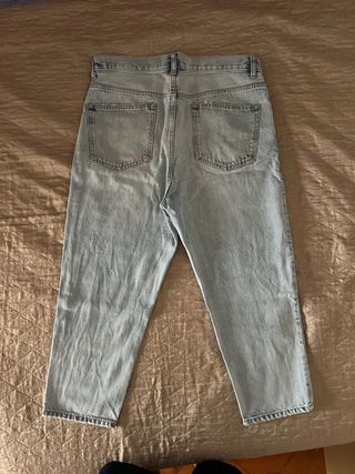 Jeans Zara taglio a carota chiari