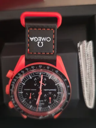 Swatch Mission on Earth Lava Bioceramic