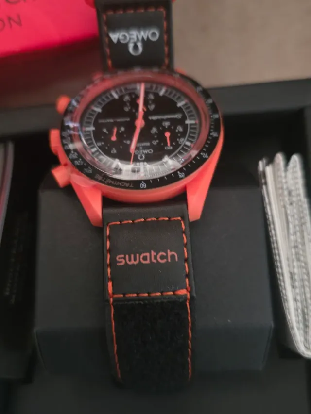 Swatch Mission on Earth Lava Bioceramic