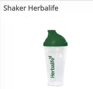 Shaker Herbalife Classico Verde/Trasparente