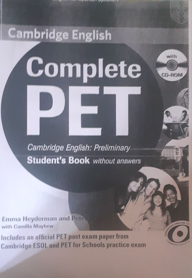 CAMBRIDGE ENGLISH COMPLETE PET