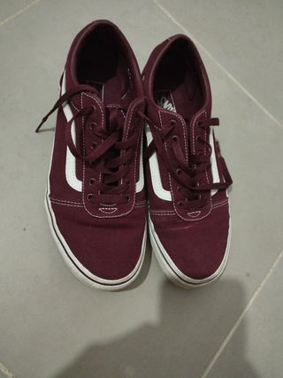 Zapatillas Vans Rojas