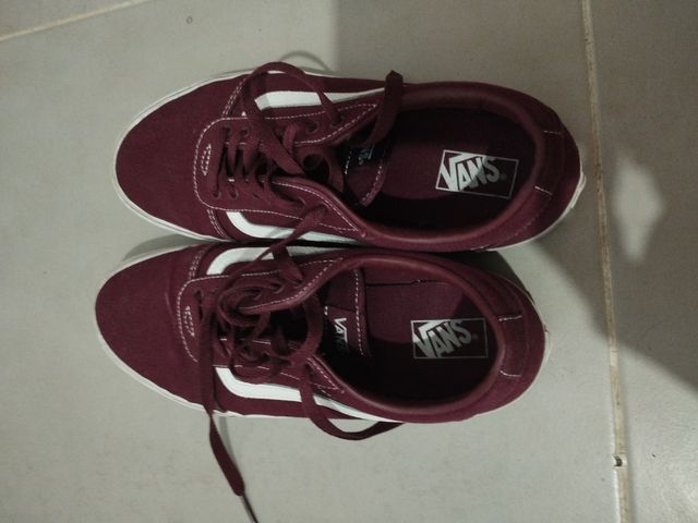 Zapatillas Vans Rojas
