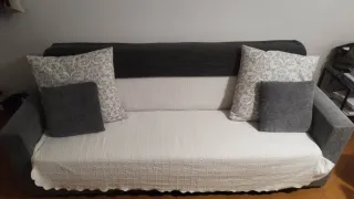Sofá Cama Gris Marengo