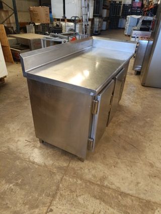 Mesa Fría Acero Inoxidable