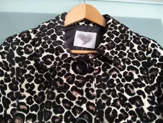 Chaquetón Leopardo Talla L