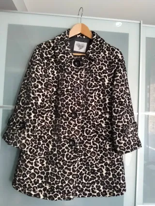 Chaquetón Leopardo Talla L