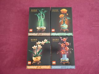 Pack lego botanicals 10344, 10343, 10369 y 10368