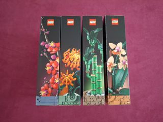 Pack lego botanicals 10344, 10343, 10369 y 10368